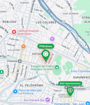 Ubicación del evento